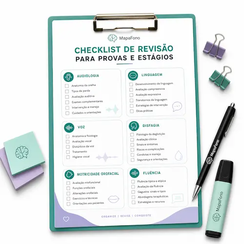 Checklist de Revisão para Provas e Estágios